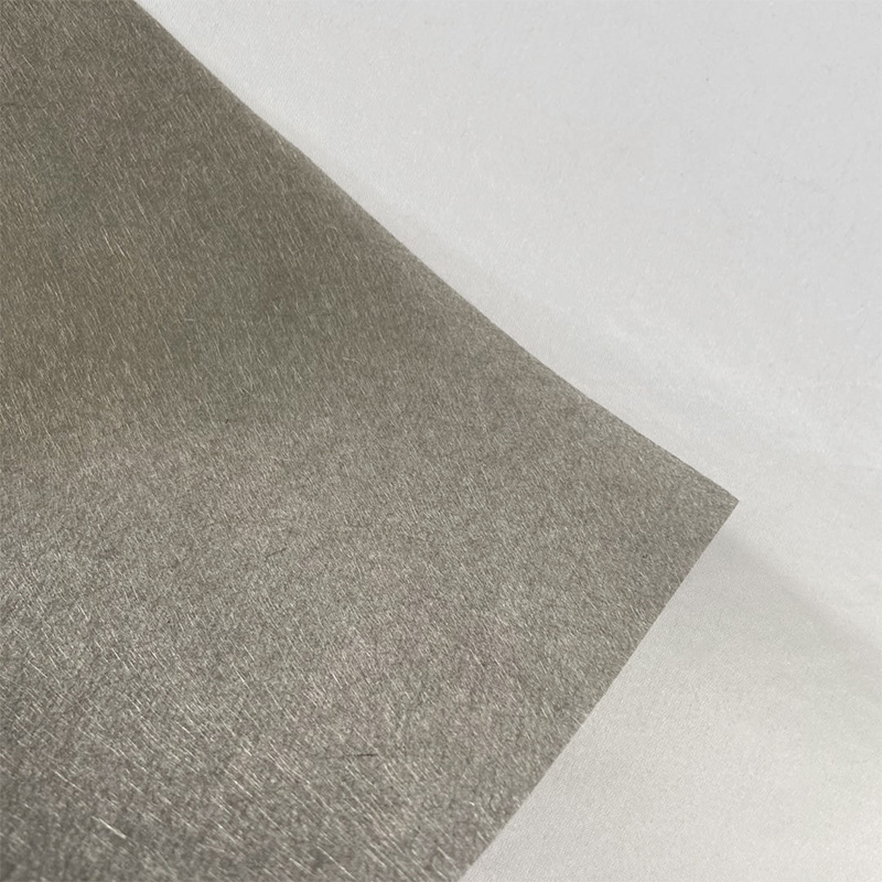 30 g nikkelbelagt karbonfiberoverflatefilt/batteriskjermende karbonfiberfilt/elektromagnetisk bølgeforniklet karbonfilt