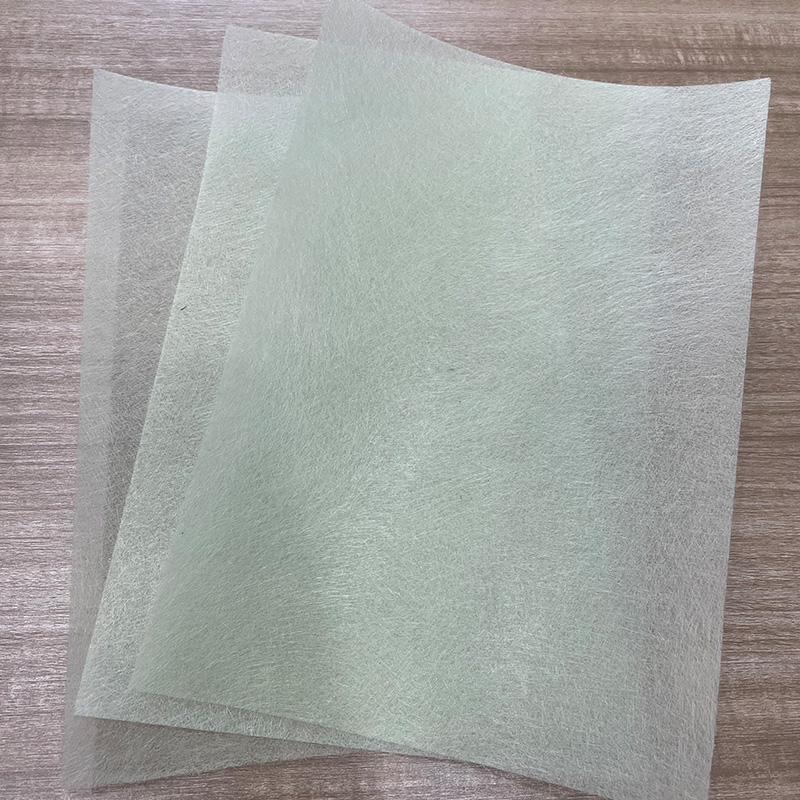 Tilpassede farger for fiberglassvevsmatte